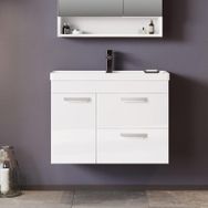 Orka Nova 80 cm Mdf Beyaz Banyo Dolabı