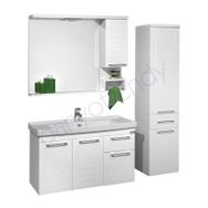 Orka Perge 100 cm Banyo Dolabı