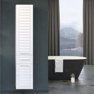 Orka Perge 35 cm Beyaz Banyo Boy Dolabı