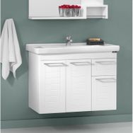 Orka Perge 85 cm Alt Modül Banyo Dolabı