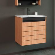 Orka Ricato 60 cm Mdf Morgana Kiraz Banyo Dolabı