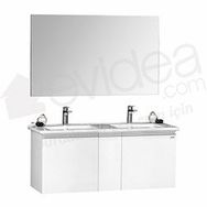 Orka Terme 120 cm Beyaz Banyo Dolabı