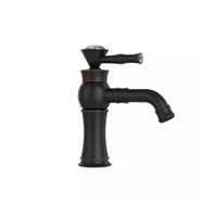 Orka TP1482B Siyah Antik Topkapı Lavabo Bataryası