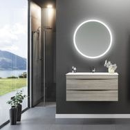 Orka Vento 100 cm Mdf Dublin Banyo Dolabı