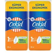 Orkid 2 x 26'lı Ultra Extra Hijyenik Ped