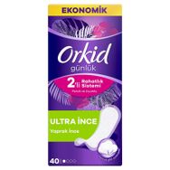 Orkid 2'li Rahatlık Sistemi 40x2 80 Adet Ultra İnce Yaprak Günlük Ped