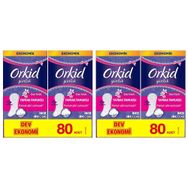 Orkid 2x80 Deo Fresh Yaprak Pamuksu İnce Günlük Ped