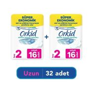 Orkid Ekstra Hassas Koruma Uzun 16x2 32 Adet Ped