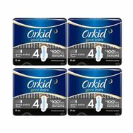 Orkid Gece Extra 4 Numara 6lı 4 Adet Hijyenik Ped