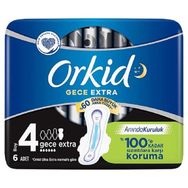 Orkid Gece Extra No 4 6 Adet Ultra Hijyenik Ped