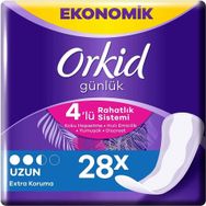 Orkid Günlük Koruma 28'li Ped