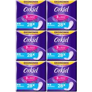 Orkid Günlük Koruma Normal 6x28 Adet Hijyenik Ped