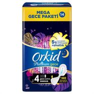 Orkid Platinium Gece Extra 14 Adet Hijyenik Ped