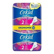 Orkid Platinum 2 Numara Uzun 12 Adet Hijyenik Ped