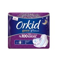 Orkid Platinum 4 Numara Ultra Gece Extra 6'lı Hijyenik Ped