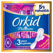 Orkid Platinum Comford Gece 6'lı Ped