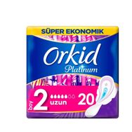 Orkid Platinum Comfort Uzun Ekonomik 20 Adet Hijyenik Ped