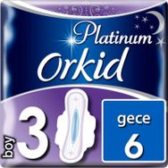 Orkid Platinum Gece Ekstra 6'lı Hijyenik Ped