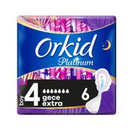 Orkid Platinum Gece Extra 6x4 24 Adet Ped