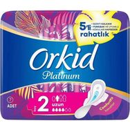 Orkid Platinum Kanatlı Uzun Boy 2 7 Adet Hijyenik Ped
