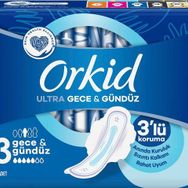 Orkid Ultra Extra Gece ve Gündüz 6 Adet Hijyenik Ped