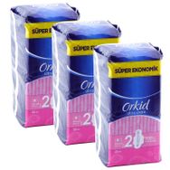 Orkid Ultra Extra Kanatlı Uzun 22'li Hijyenik Ped