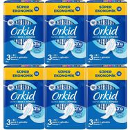 Orkid Ultra Extra Koruma Gece ve Gündüz 6x18 Adet Hijyenik Ped