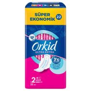 Orkid Ultra Extra Uzun 22x4 Adet Hijyenik Ped