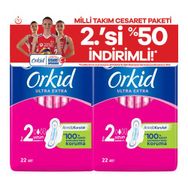 Orkid Ultra Extra Uzun Cesaret 44 Adet Boy 2 Ped