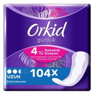 Orkid Uzun Extra Koruma 104'lü Dev Ekonomi Günlük Ped
