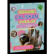 Ormanın Çalışkan Canlıları Çıkartmalı Aktivite Kitabı Buket Kurt