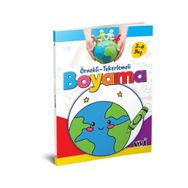 Örnekli Tekerlemeli Boyama 3 - 4 Yaş - Niha Çocuk