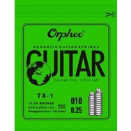 Orphee TX-1-010 Akustik Gitar 0.10 İnce Mi Teli