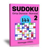 Orta Derece Sudoku Kitabı-2 Enine Boyuna Eğitim