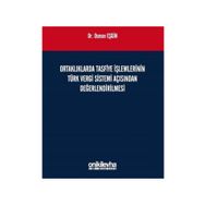 Ortaklıklarda Tasfiye İşlemlerinin Türk Vergi Sistemi Açısından İncelenmesi - Osman Eşgin
