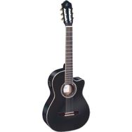 Ortega RCE141BK Siyah Elektro Klasik Gitar
