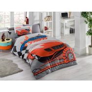 Örtüm Racing Tek Kişilik Nevresim Takımı - 160 x 220 cm - Renkli