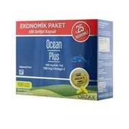 Orzax Ocean Plus 1200 mg 100 Kapsül Balık Yağı