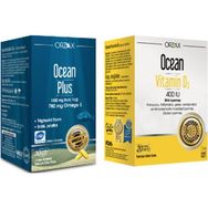 Orzax Vitamin D3 400 Iu Sprey 20ML +Omega 3 1200 Mg 30 Kapsül