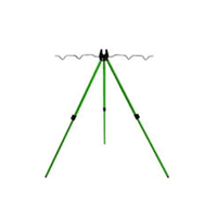 Oskar Yeşil Üç Ayaklı Kamış Dayama Sehpası Tripod