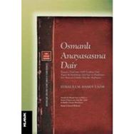 Osmanlı Anayasasına Dair - Elmalılı Muhammed Hamdi Yazır