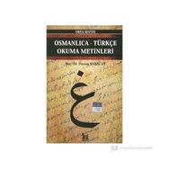 OSMANLICA-TÜRKÇE OKUMA METINLERI - ORTA SEVIYE-11 - HASAN BABACAN