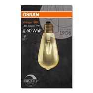 Osram Edison Fil Dim 6.5 W Sarı Klasik E27 Duy Led Ampul