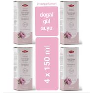 Otacı Gül Kürü %100 Doğal 4x150 ml Gül Suyu