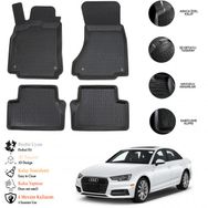 OtoLine Audi A4 2016 Sonrası 3D Havuzlu Paspas