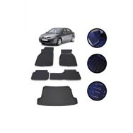 OtoLine Megane 2 Sedan 2002-2009 Arasi 4D Havuzlu Oto Paspas Ve Bagaj Set