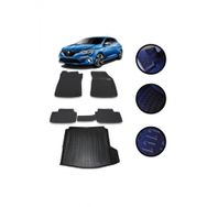 OtoLine Megane 4 Sedan Sg Klk 2016-2022 4D Havuzlu Oto Paspas Bagaj Set