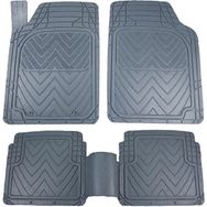 OtoLine Mitsubishi Lancer Evolution IX 2005-2007 Kauçuk Gri Oto Paspas Seti