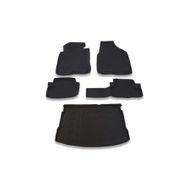 OtoLine Nissan Qashqai 2007-2014 Arasi 4D Havuzlu Oto Paspas Ve Bagaj Set