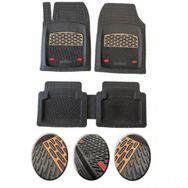 OtoLine Nissan X-Trail 2007-2014 Krom Meşe 4D Ekstra Kanallı Havuzlu Paspas Seti
